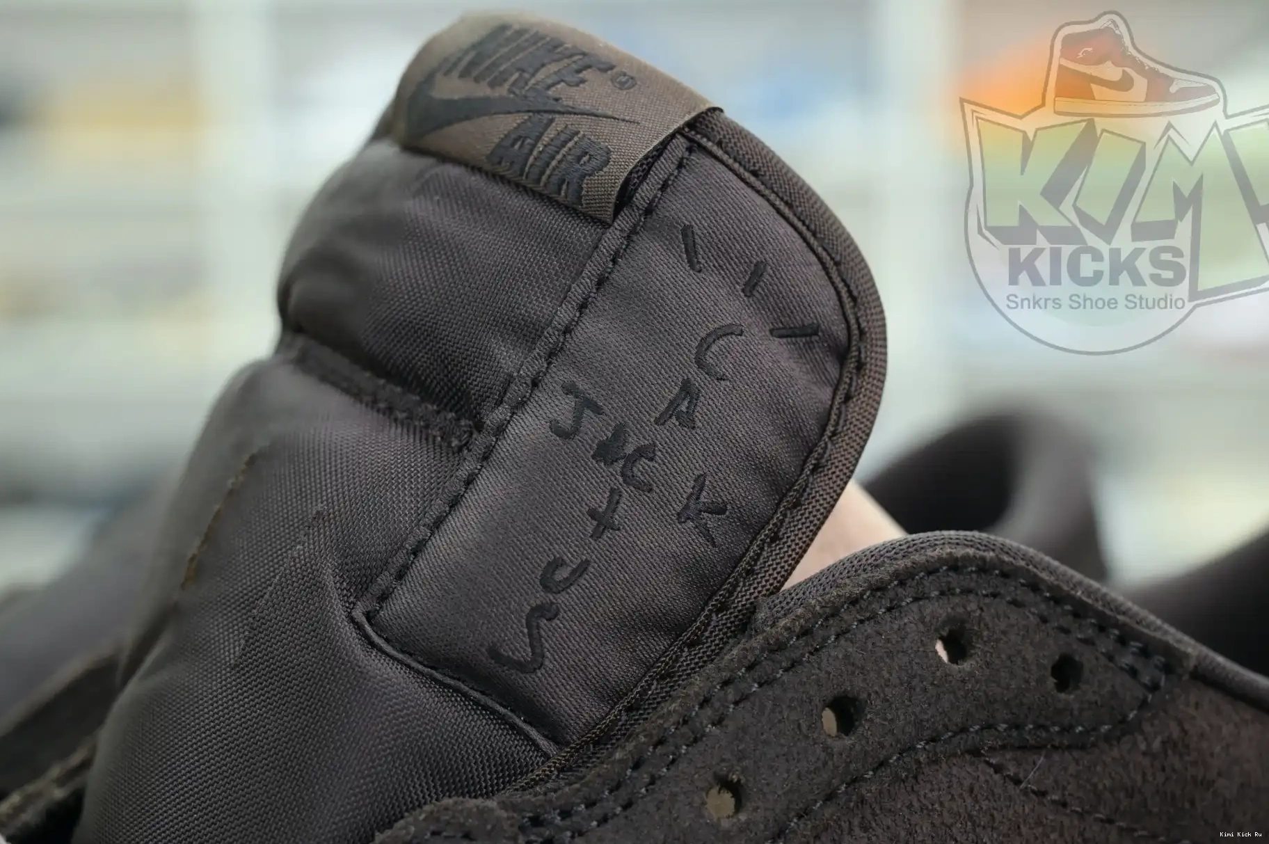 OG“Velvet Air Scott Jordan Brown” Jordan Low 1 Travis x Kimikick 0704